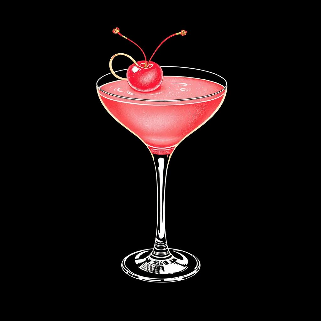 Batida Cherry Twist Illustration