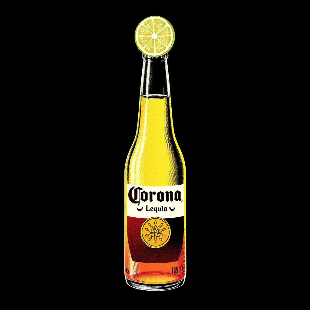 Corona Sunrise Illustration