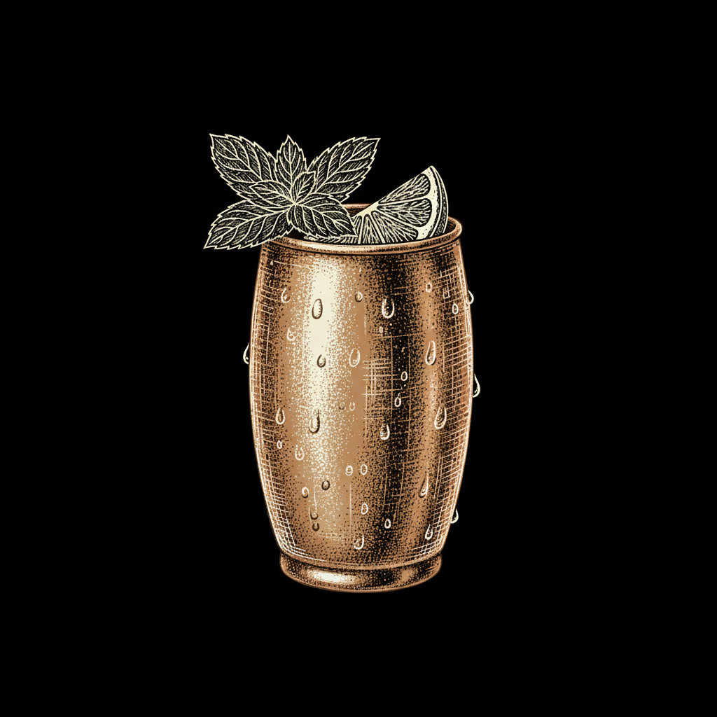 Moscow Mule Illustration