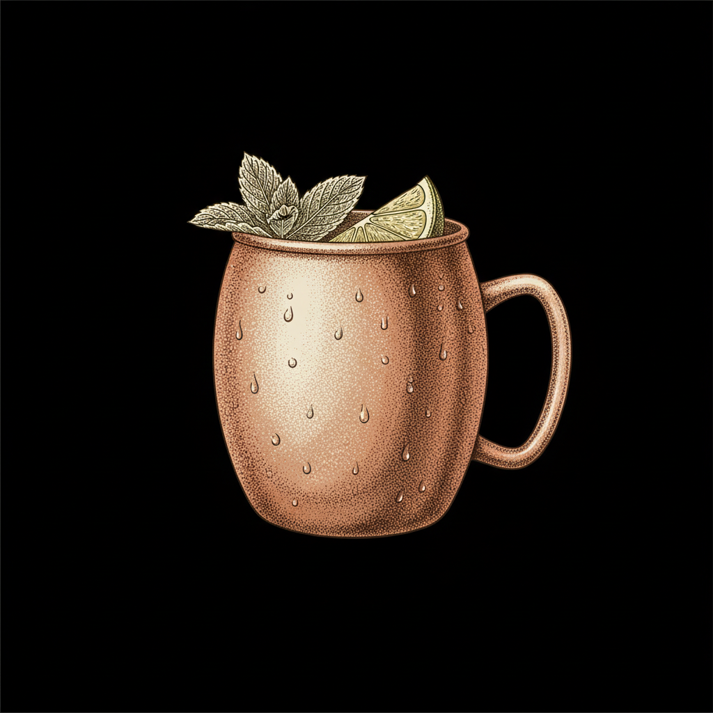 Stuttgart Mule Illustration