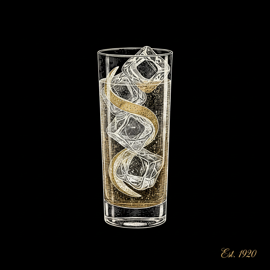 Tokyo Highball Illustration